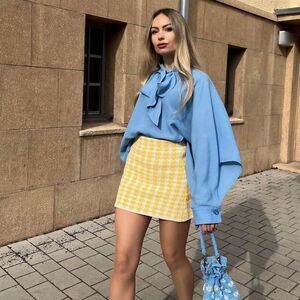 Zara Cape Sleeve Blouse New Viscose